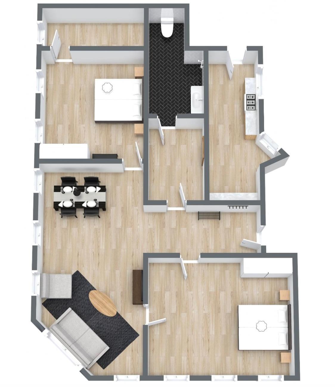 Appartement Spacious Tivoli Gardens W 3 Bedrooms *